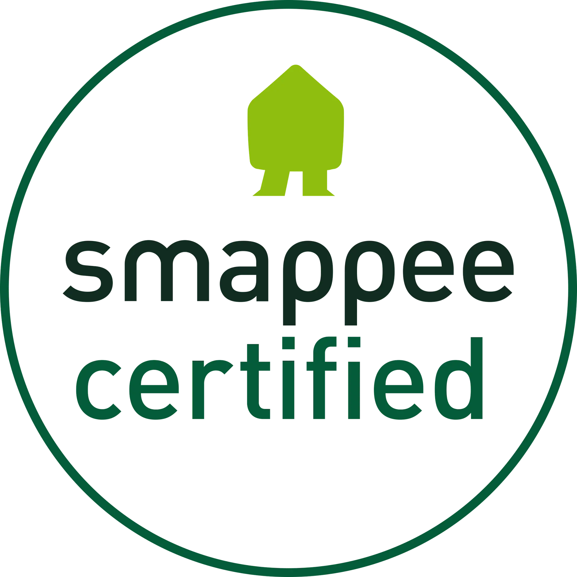 Smappee Certified logo | Meunier Technics, Techniek met een Ziel
